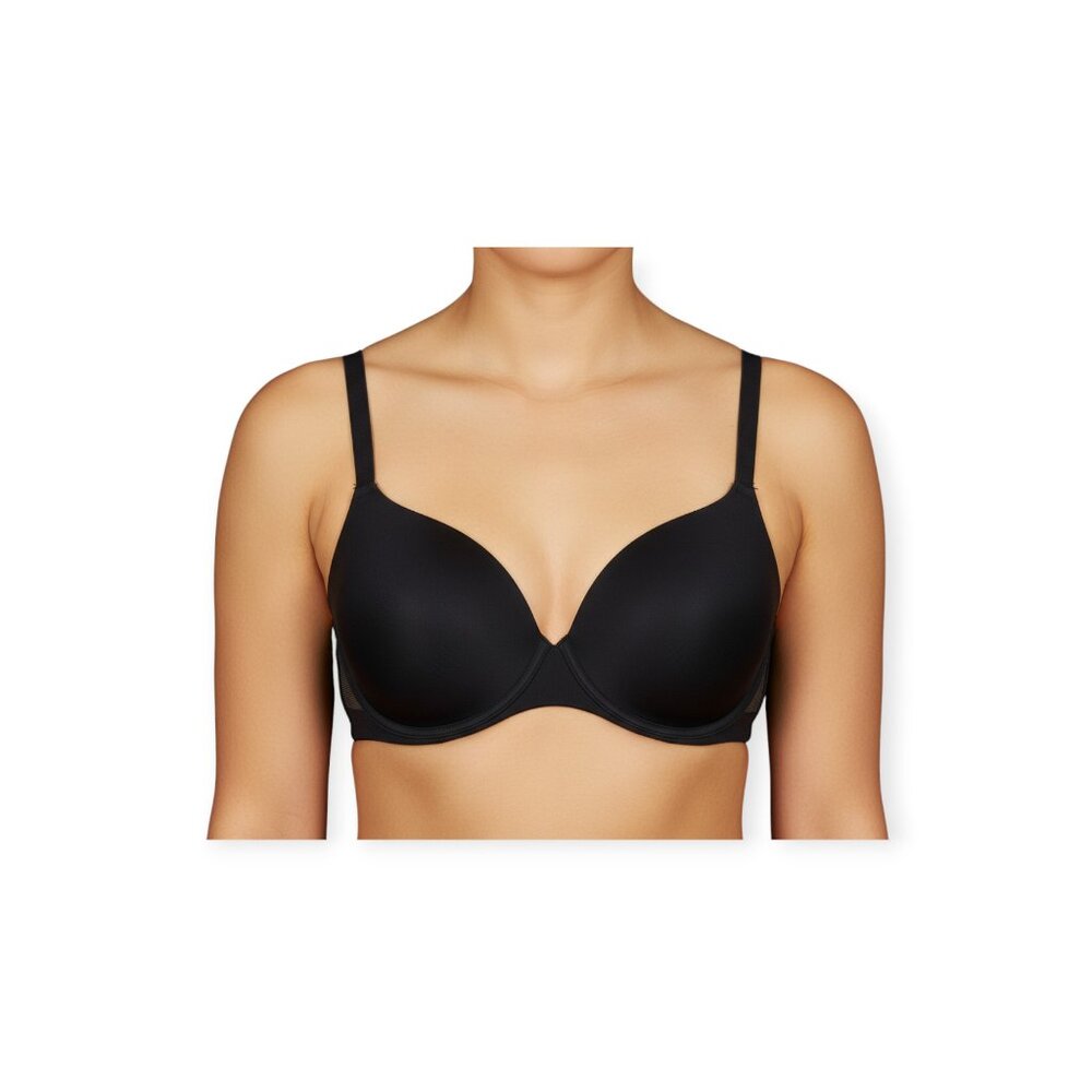 Lively Womens 34A Black Mesh Lace Bra Nylon & Spandex NWT